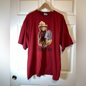 Smokey Bear Red Graphic Tee